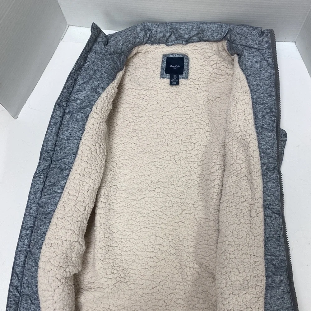 Gap Kids Faux Sherpa Lined Vest